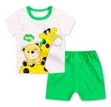 Baby boy summer Clothes Set Outfit T-shirt Dress Children's Clothing Toddler Baby Shorts