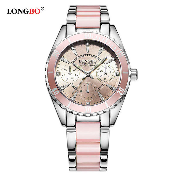 LONGBO 2017 Fashion Wrist Watch Women Watches Ladies Luxury Brand Famous Quartz Watch Female Clock Relogio Feminino Montre Femme