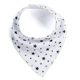 1Pcs 12 Styles Baby Bibs Boys Accessories Newborn Girls Burp Bandana Cotton Soft Toddler