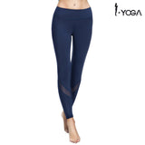 Fitness Yoga Sports Leggings For Women Sports Tight Mesh Yoga Leggings