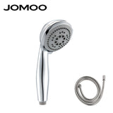 JOMOO 5 jets Shower Head ABS Chrome Bathroom Shower Water Saving High Pressure Round Shape Hand Shower baby bath shower