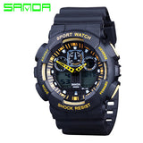 New Brand SANDA Fashion Watch Men Waterproof Sports Military Watches Shock Men's Luxury Analog Quartz Digital Watch