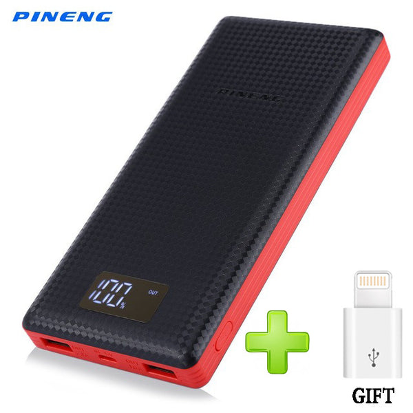 Original Pineng PN-969 20000mAh External Mobile Battery Charger Power Bank