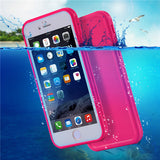 KISSCASE IP 67 Waterproof Shockproof Phone Case For iPhone 6s 6 5s 7 Plus Cover Swimming