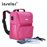 Insular Elegant Baby Diaper Backpacks Nappy Bags Multifunctional Changing Bags For Mommy Shipping Free