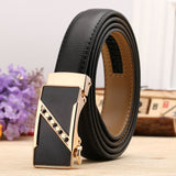 Lovely Style Automatic Buckle Belt Women High Quality Leather Belts Solid Casual Brand Famous Strap Waist 2.4cm 90-120cm