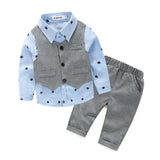 2017 bebes boy clothes baby boys clothes 3 piece of set  baby clothing set