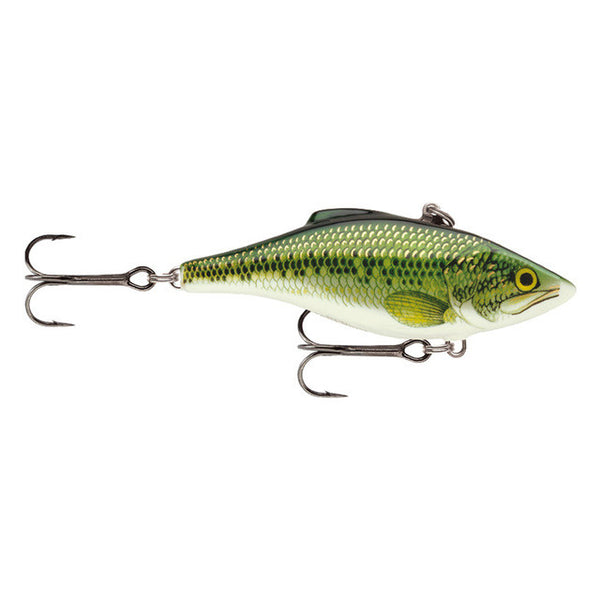 Rapala Brand RNR05 VIB Fishing Lure 50mm 11g Artificial Bait With VMC Black Nickel Hooks