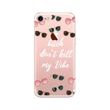 Phone Case For Apple Iphone 7 TPU Capa Beautiful Cosmetic Lipstick NailPolish Soft Printing