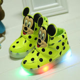 2017 European Cool new brand LED lighted baby glowing sneakers hot sales girls boys shoes