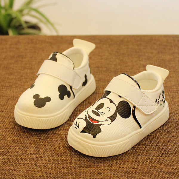 baby Girls Shoes baby Boys Canvas  children Cartoon Sneakers Baby cute Baby Casual Shoes