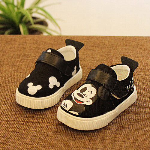 baby Girls Shoes baby Boys Canvas  children Cartoon Sneakers Baby cute Baby Casual Shoes