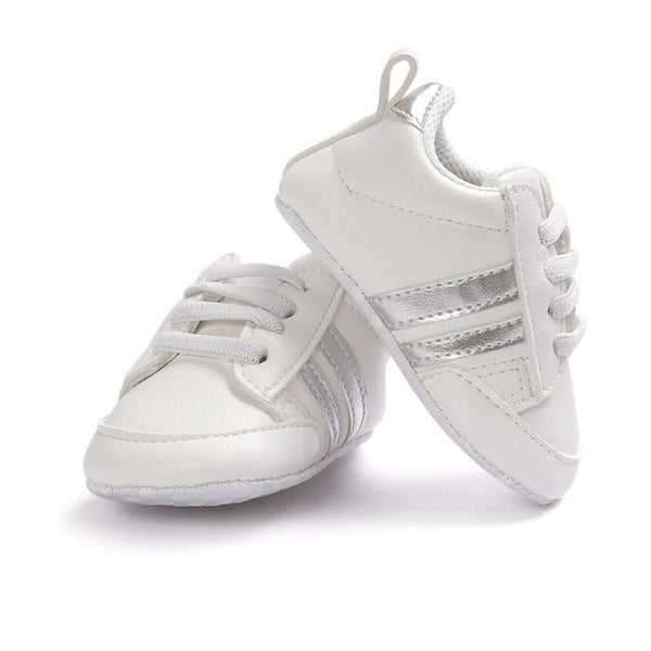 Baby Shoes Soft Bottom Anti-skid PU Leather Shoe For Infant Toddler Boys Girls