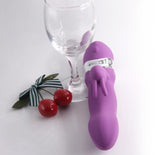 Silicone Rabbit Vibrator Rechargeable G spot Vibrating ,Massager Sex Toy Adult Erotic Toys