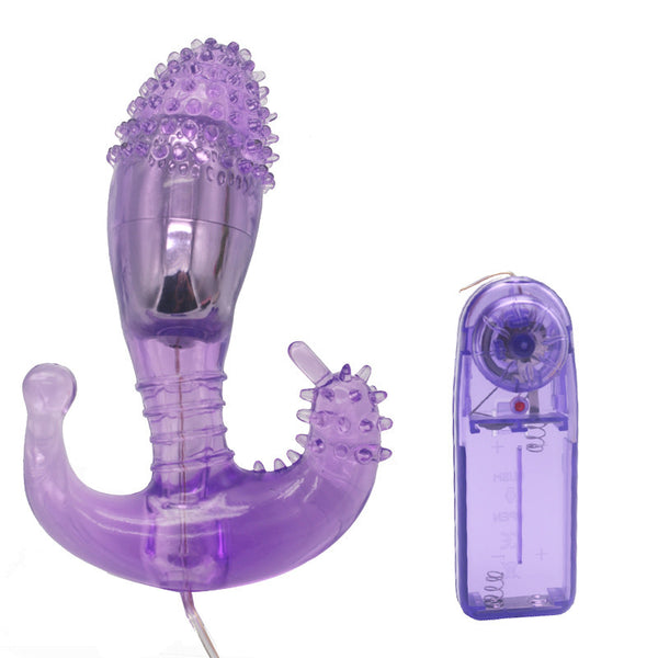 vibration Three spot simultaneously massager,g spot vibrator,clitoris stimulator,Anal Massage,
